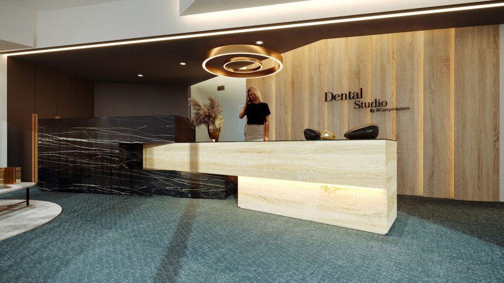 Recepção de Clínica Dentária