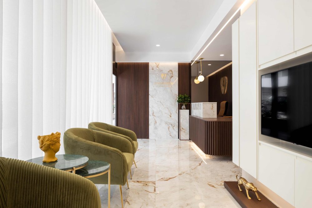 recepção clinica estetica