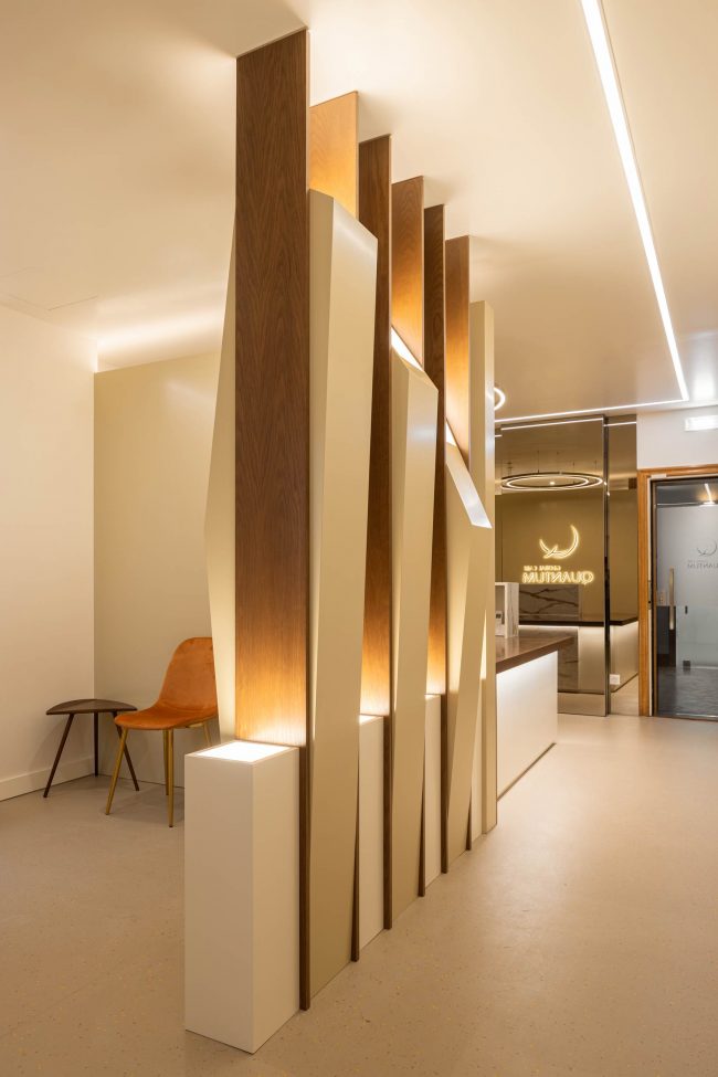 zona de espera clinica estetica