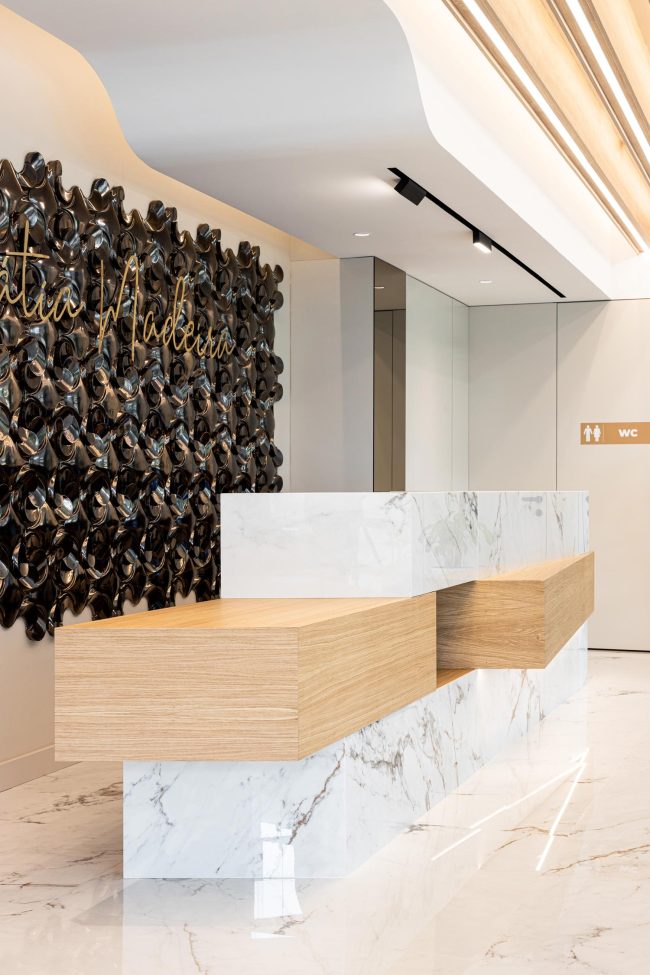 projecto clínica dentária - recepçao